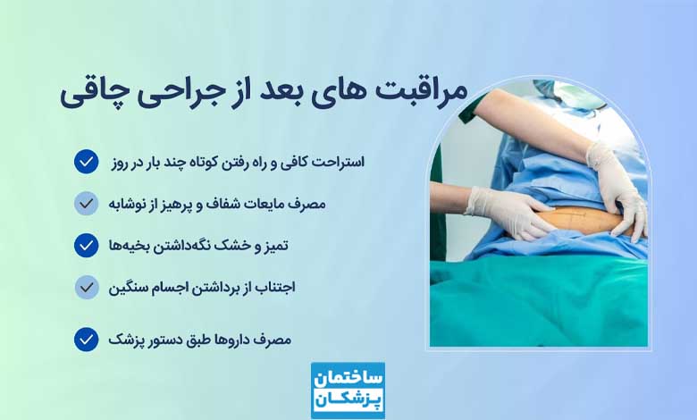 مراقبت های بعد از جراحی چاقی