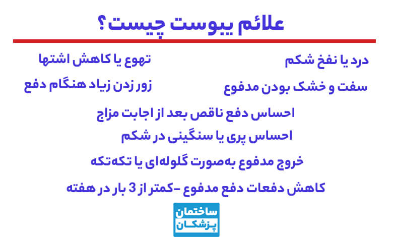 علائم یبوست