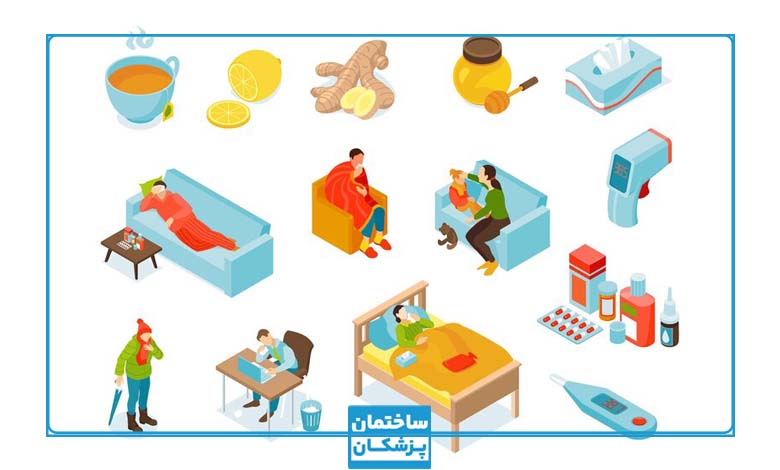 اینفوگرافیک بهترین روشهای درمان سرماخوردگی