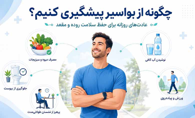 چگونه میتوانیم از بواسیر پیشگیری کنیم؟
