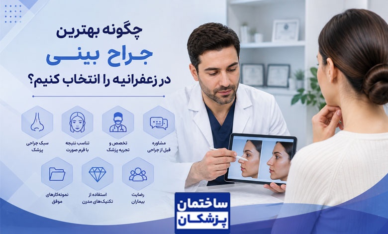 معیارهای مهم در انتخاب بهترین جراح بینی در زعفرانیه