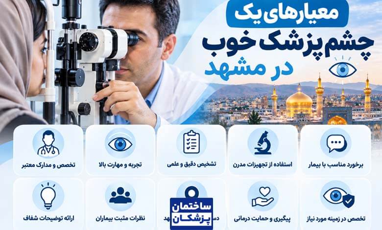 معیارهای یک چشم پزشک خوب در مشهد